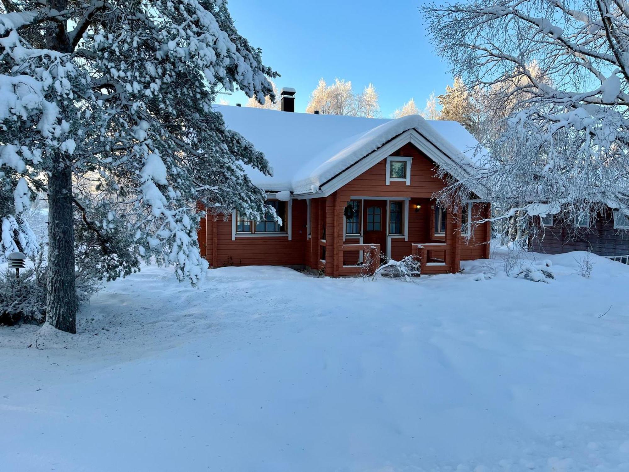 Log Villa In 10 Min From Santa Claus Village-Sauna&Freeparking Rovaniemi Exterior photo