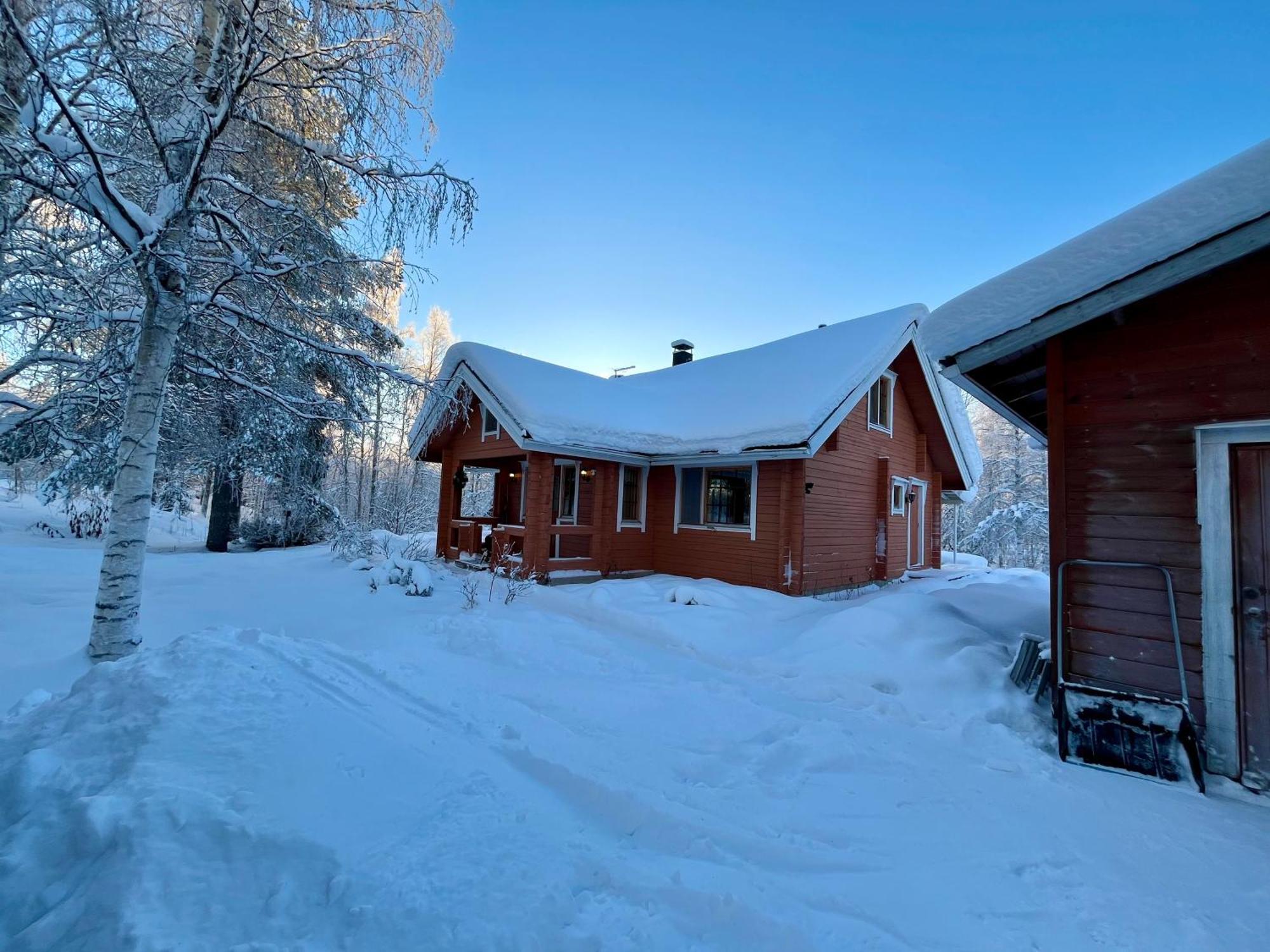 Log Villa In 10 Min From Santa Claus Village-Sauna&Freeparking Rovaniemi Exterior photo