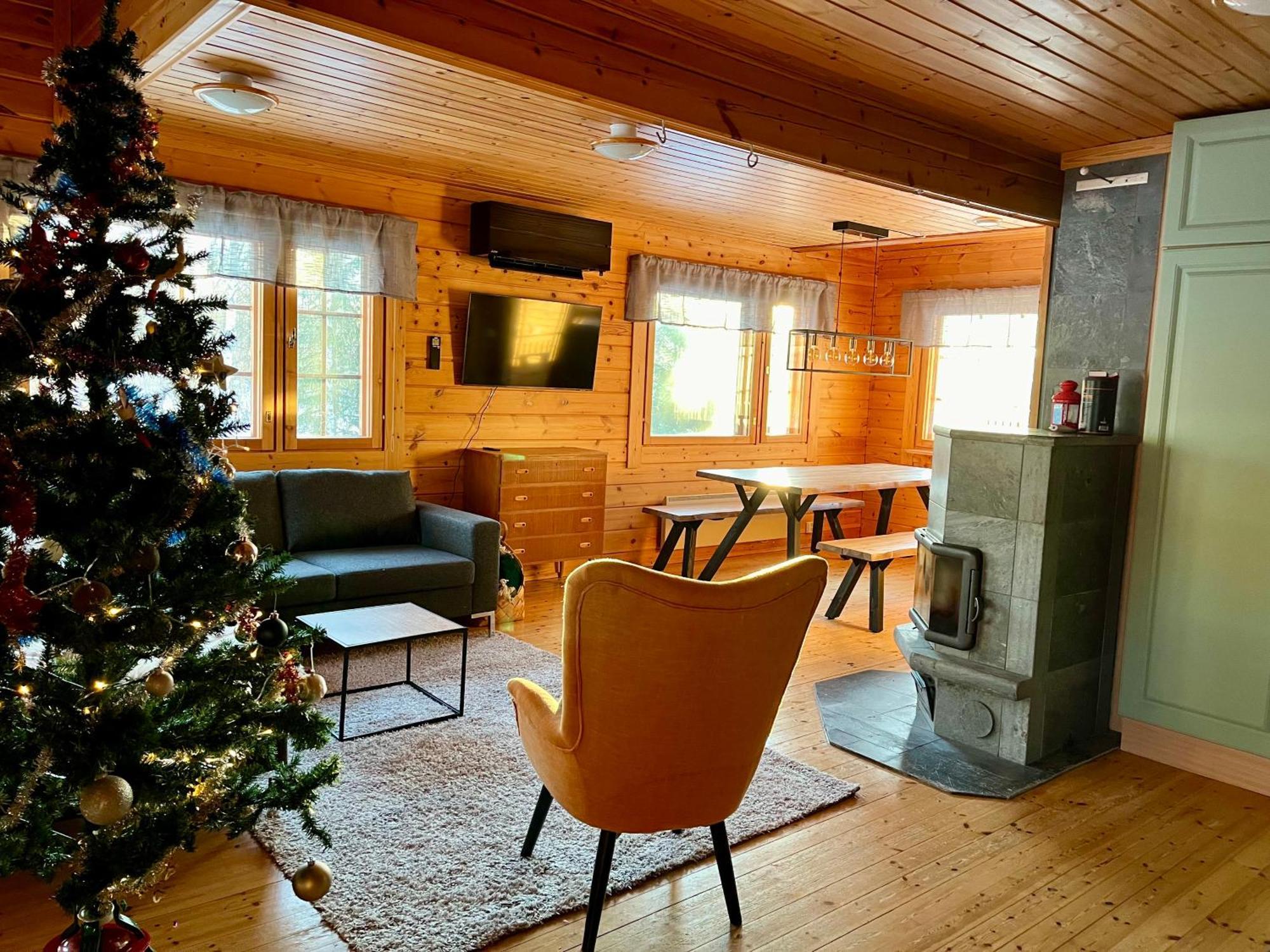 Log Cottages In 10 Min From Santa Claus Village-Sauna&Freeparking Rovaniemi Exterior photo