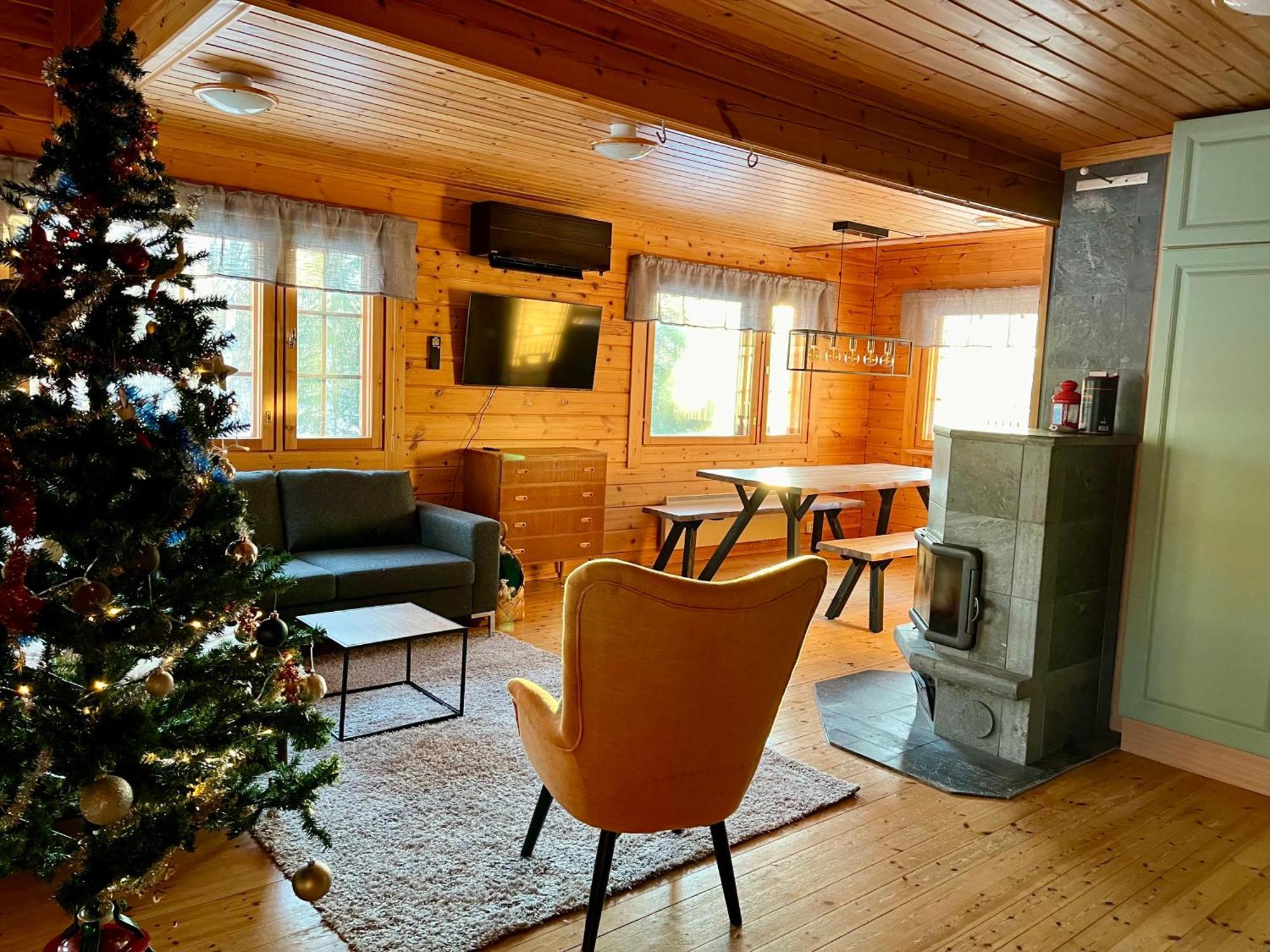 Log Villa In 10 Min From Santa Claus Village-Sauna&Freeparking Rovaniemi Exterior photo