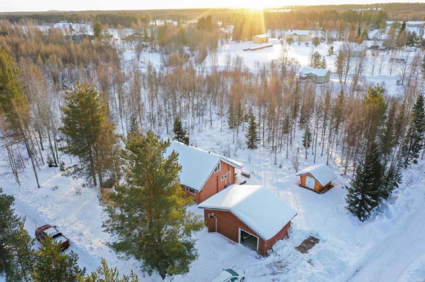 Log Villa In 10 Min From Santa Claus Village-Sauna&Freeparking Rovaniemi Exterior photo